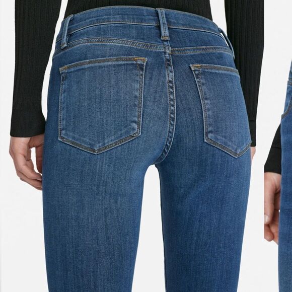 Frame Denim Le High Skinny high rise skinny fit faded black size 25 BNWT - Picture 2 of 7